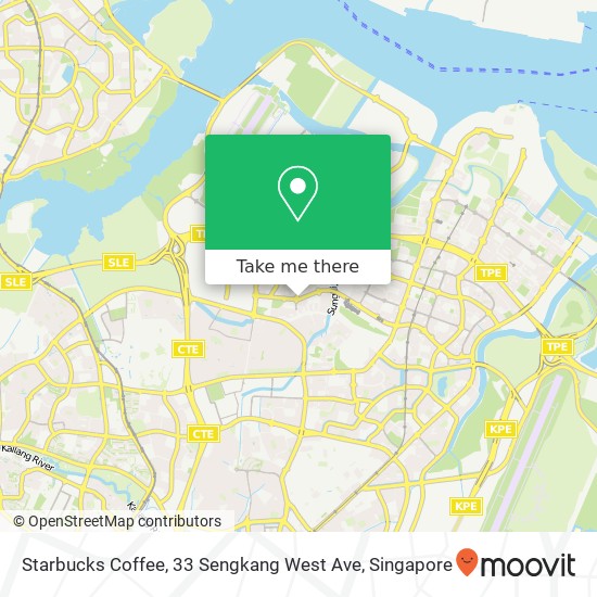 Starbucks Coffee, 33 Sengkang West Ave map