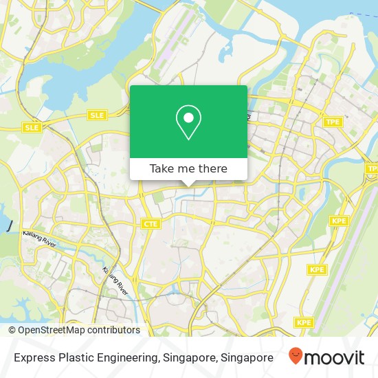 Express Plastic Engineering, Singapore map