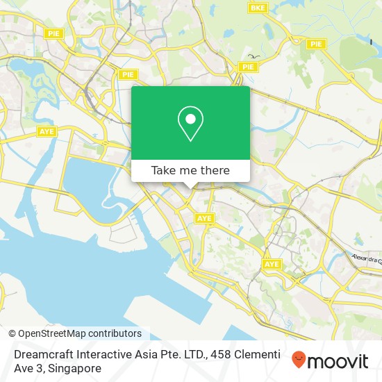 Dreamcraft Interactive Asia Pte. LTD., 458 Clementi Ave 3 map