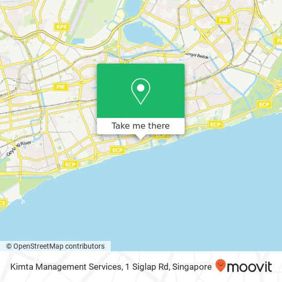 Kimta Management Services, 1 Siglap Rd地图