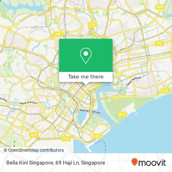 Bella Kini Singapore, 69 Haji Ln map