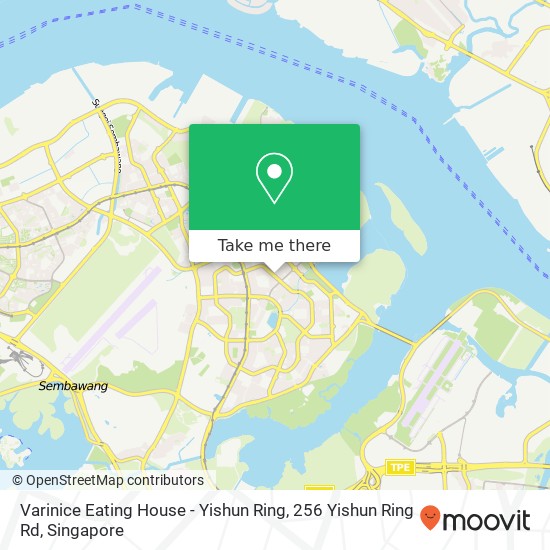 Varinice Eating House - Yishun Ring, 256 Yishun Ring Rd地图