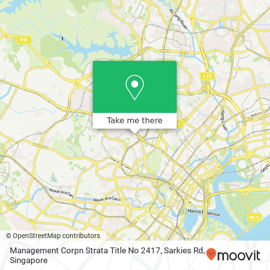 Management Corpn Strata Title No 2417, Sarkies Rd map