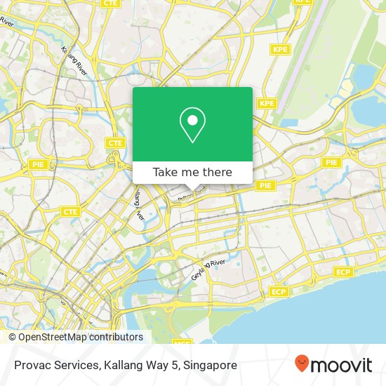 Provac Services, Kallang Way 5 map