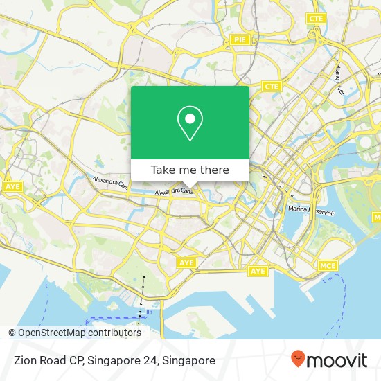 Zion Road CP, Singapore 24 map