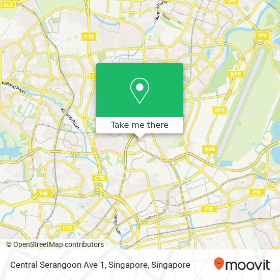 Central Serangoon Ave 1, Singapore地图