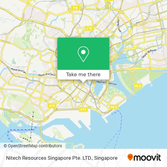 Nitech Resources Singapore Pte. LTD.地图