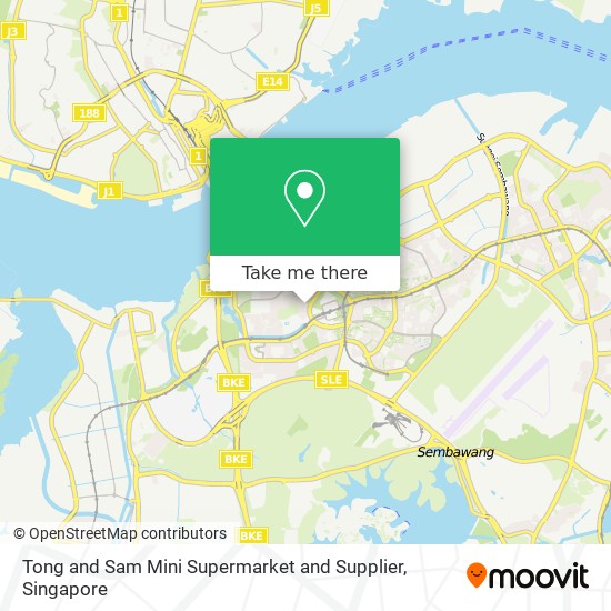 Tong and Sam Mini Supermarket and Supplier map
