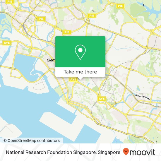 National Research Foundation Singapore地图