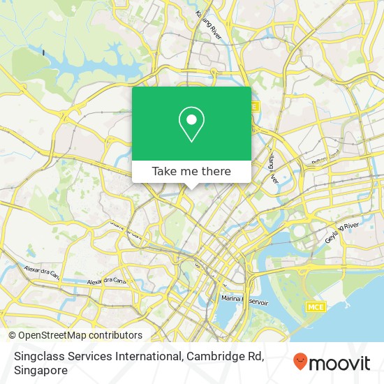 Singclass Services International, Cambridge Rd地图