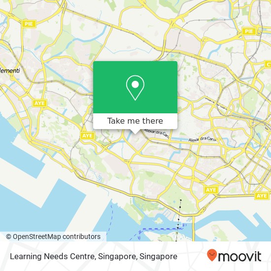 Learning Needs Centre, Singapore map