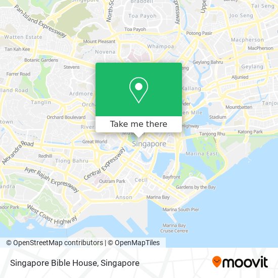 Singapore Bible House map