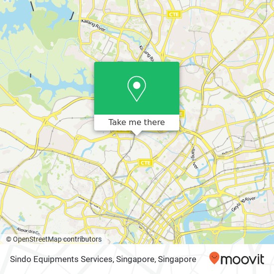 Sindo Equipments Services, Singapore map