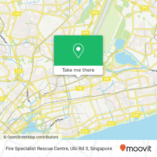 Fire Specialist Rescue Centre, Ubi Rd 3 map