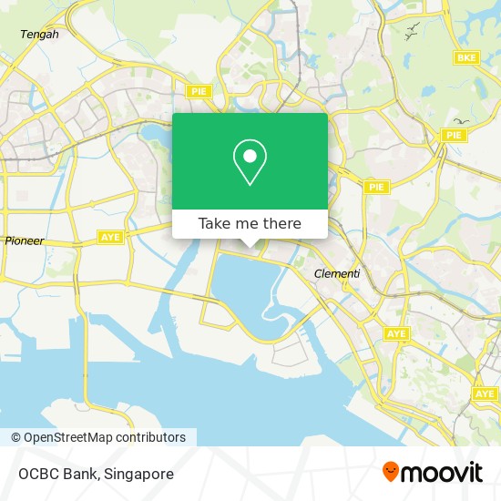 OCBC Bank map
