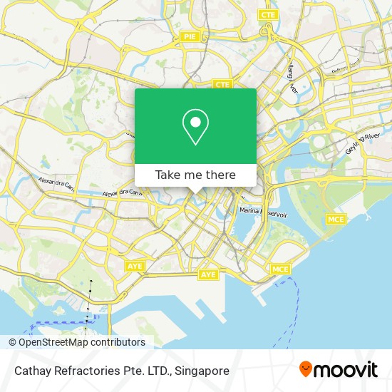Cathay Refractories Pte. LTD. map