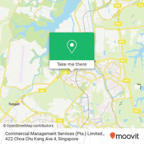 Commercial Management Services (Pte.) Limited., 422 Choa Chu Kang Ave 4 map