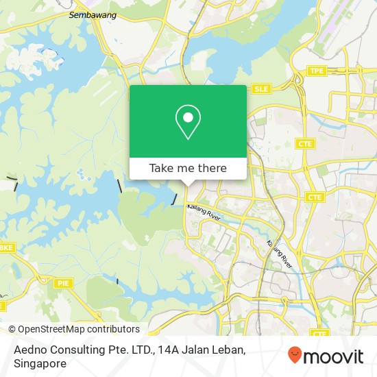 Aedno Consulting Pte. LTD., 14A Jalan Leban地图