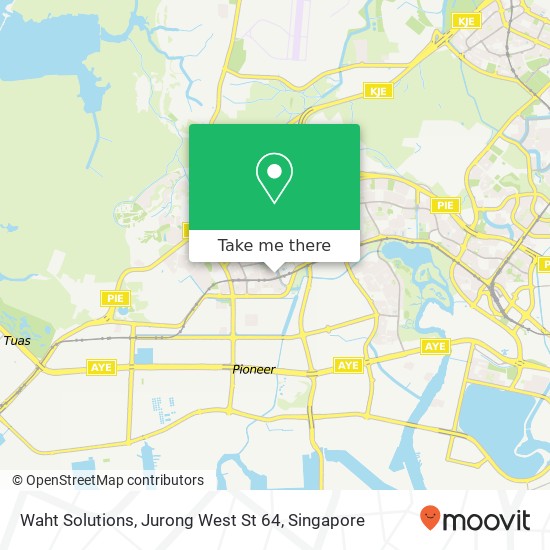 Waht Solutions, Jurong West St 64地图