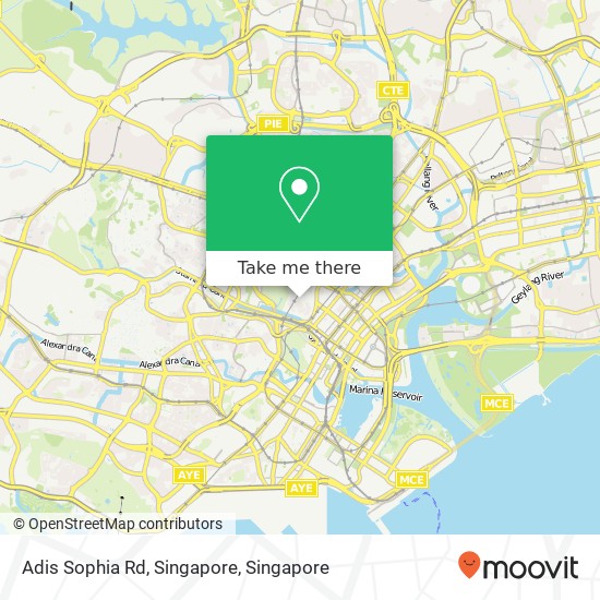 Adis Sophia Rd, Singapore map