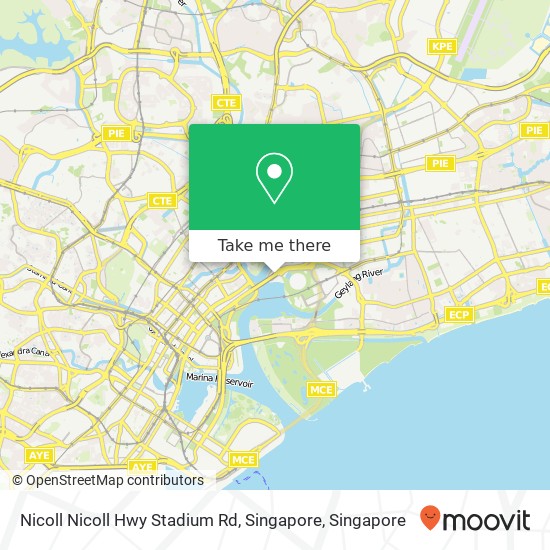 Nicoll Nicoll Hwy Stadium Rd, Singapore map
