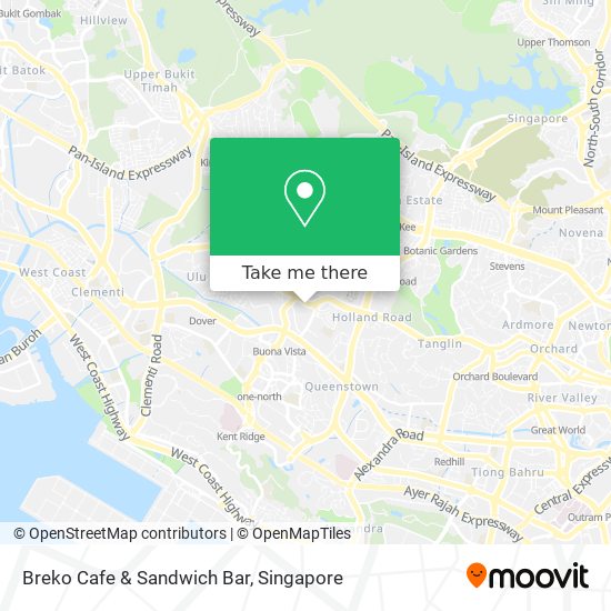 Breko Cafe & Sandwich Bar map