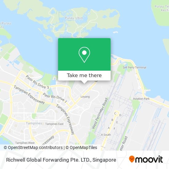 Richwell Global Forwarding Pte. LTD. map