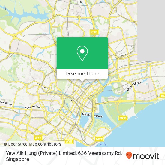 Yew Aik Hung (Private) Limited, 636 Veerasamy Rd map