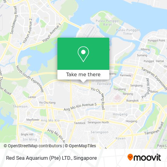 Red Sea Aquarium (Pte) LTD.地图