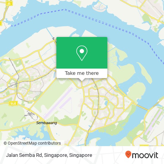 Jalan Semba Rd, Singapore地图
