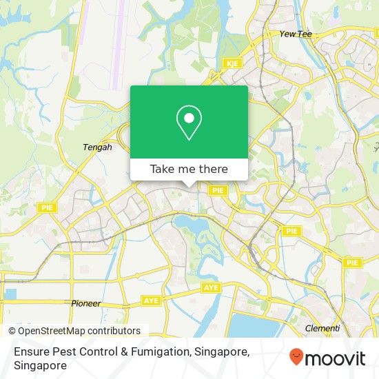 Ensure Pest Control & Fumigation, Singapore地图