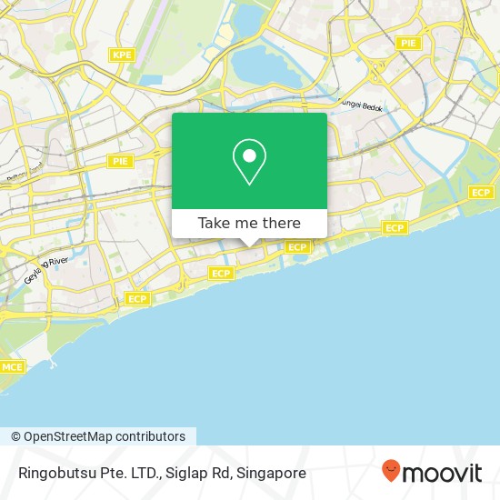 Ringobutsu Pte. LTD., Siglap Rd map