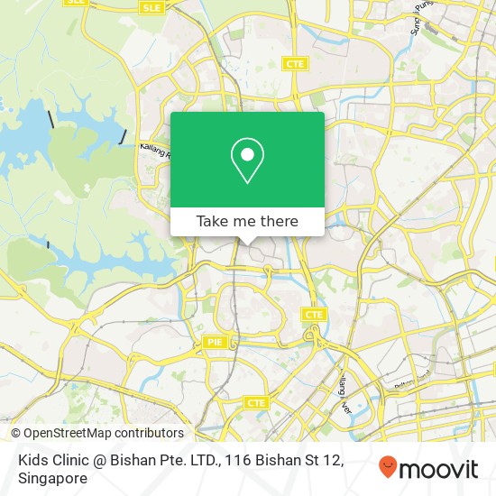 Kids Clinic @ Bishan Pte. LTD., 116 Bishan St 12 map