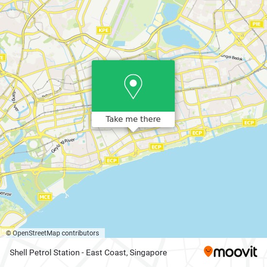 Shell Petrol Station - East Coast地图