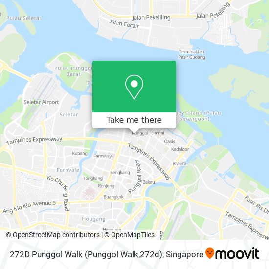 272D Punggol Walk (Punggol Walk,272d)地图