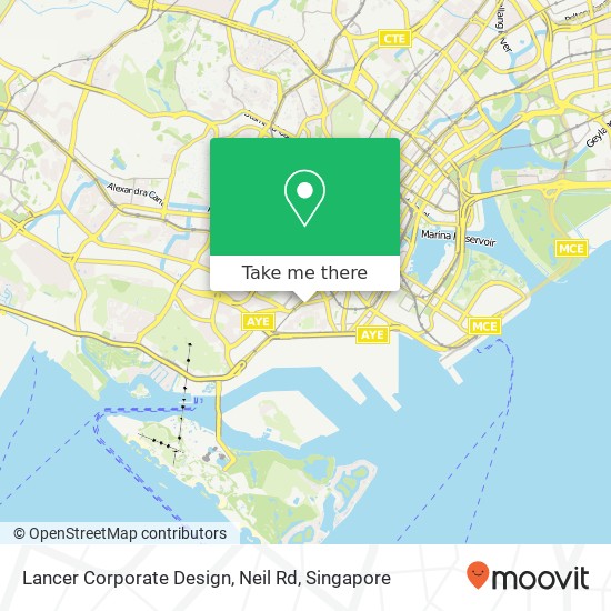 Lancer Corporate Design, Neil Rd map