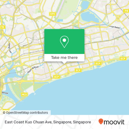 East Coast Kuo Chuan Ave, Singapore map