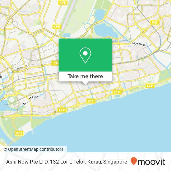 Asia Now Pte LTD, 132 Lor L Telok Kurau地图