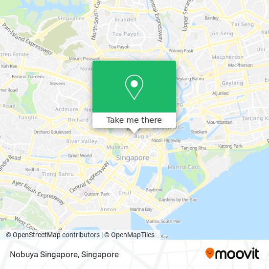 Nobuya Singapore地图