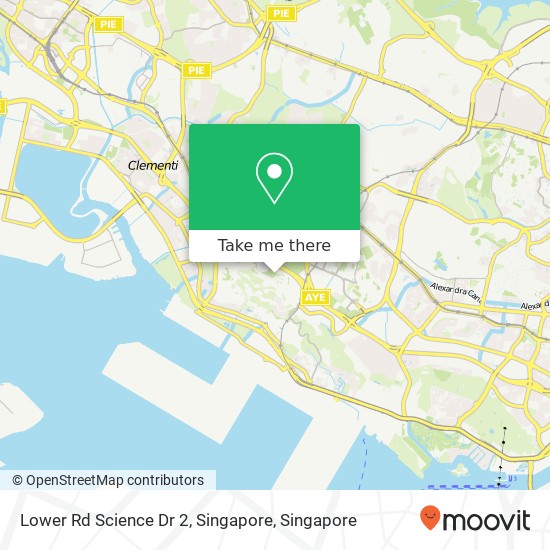 Lower Rd Science Dr 2, Singapore map