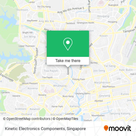 Kinetic Electronics Components map