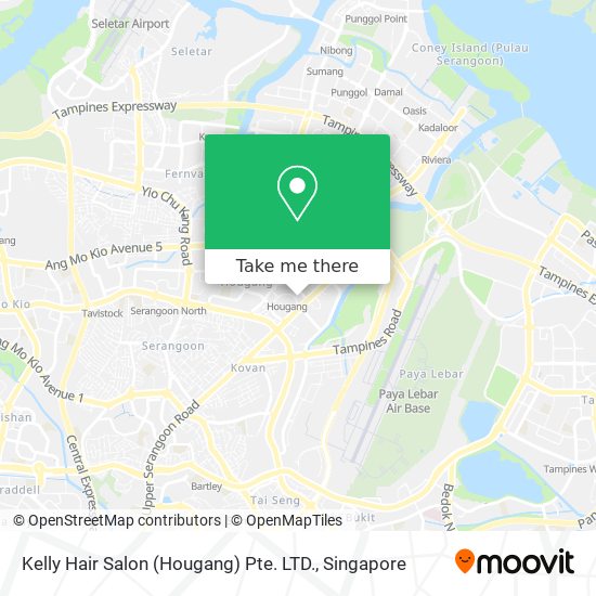 Kelly Hair Salon (Hougang) Pte. LTD. map