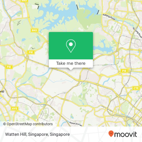 Watten Hill, Singapore地图