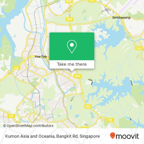 Kumon Asia and Oceania, Bangkit Rd地图