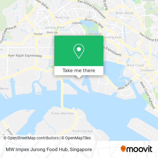 MW Impex Jurong Food Hub map