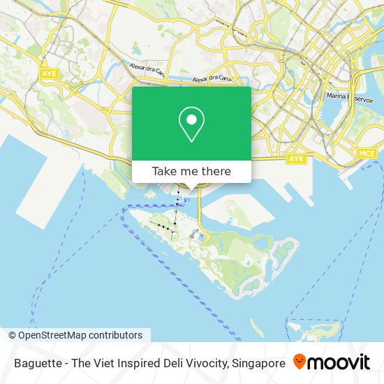 Baguette - The Viet Inspired Deli Vivocity地图