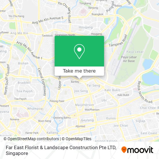 Far East Florist & Landscape Construction Pte LTD map