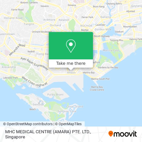 MHC MEDICAL CENTRE (AMARA) PTE. LTD. map