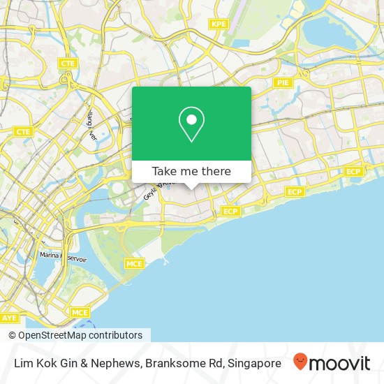 Lim Kok Gin & Nephews, Branksome Rd map