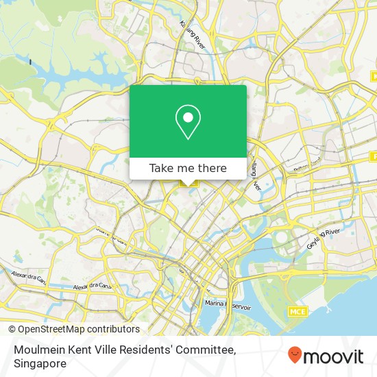 Moulmein Kent Ville Residents' Committee地图